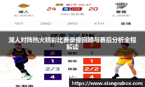 湖人对阵热火精彩比赛录像回顾与赛后分析全程解读